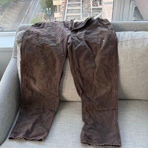 Carhartt Men's Dark Brown Cargo Pants